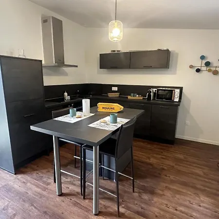 Calme En Plein Centre De Avec Terrasse Privative Et Confort Inclus - Fr-1-489-475 * Μουλέν